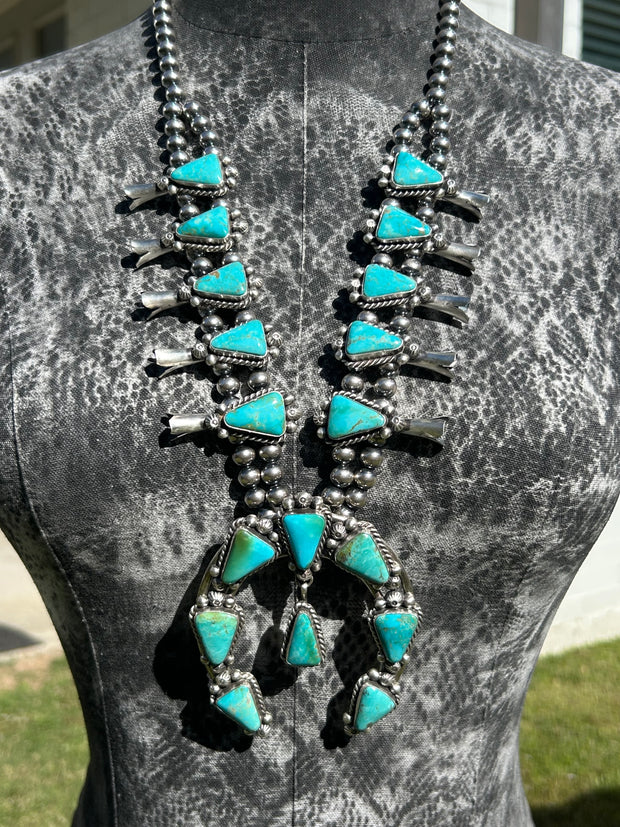 Kingman Squash Blossom Set