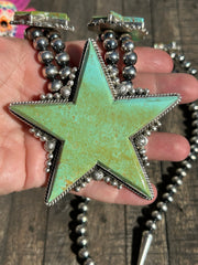 Kingman Star Squash Blossom Set