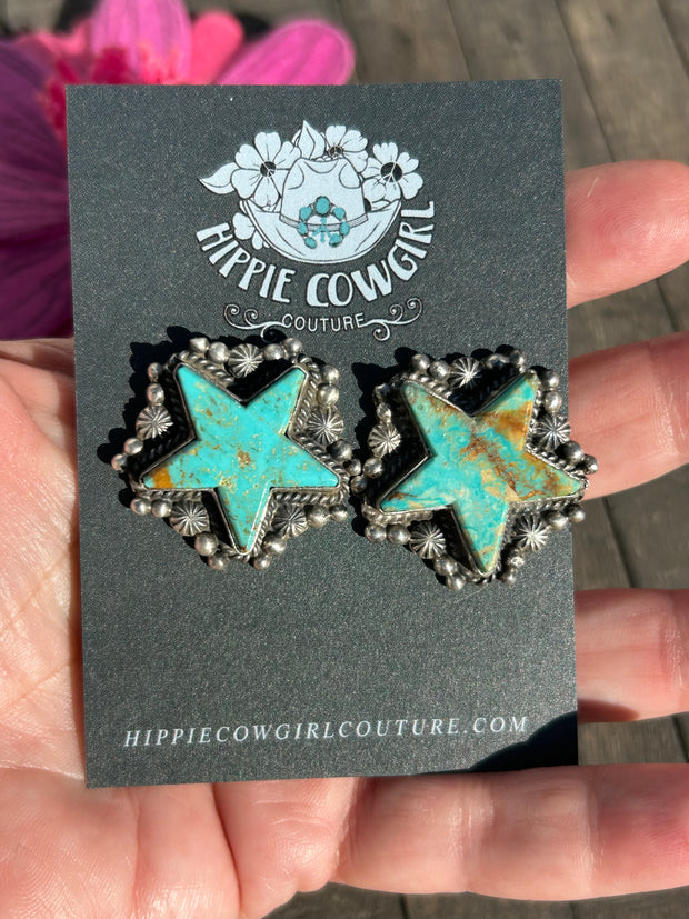 Kingman Star Squash Blossom Set