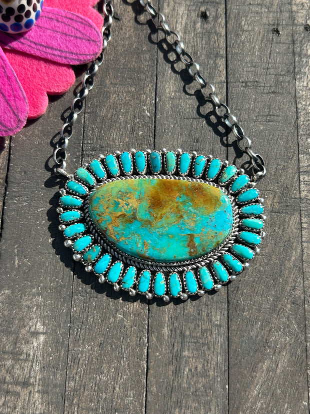 Royston Cluster Necklace