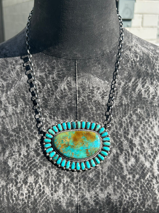 Royston Cluster Necklace