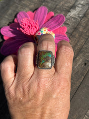 Stamped Royston Ring Sz. 10