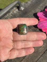 Stamped Royston Ring Sz. 10