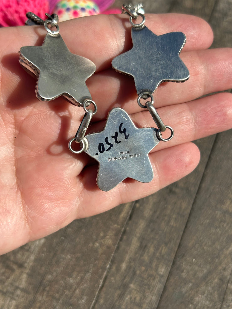 Spiny Red Star Choker