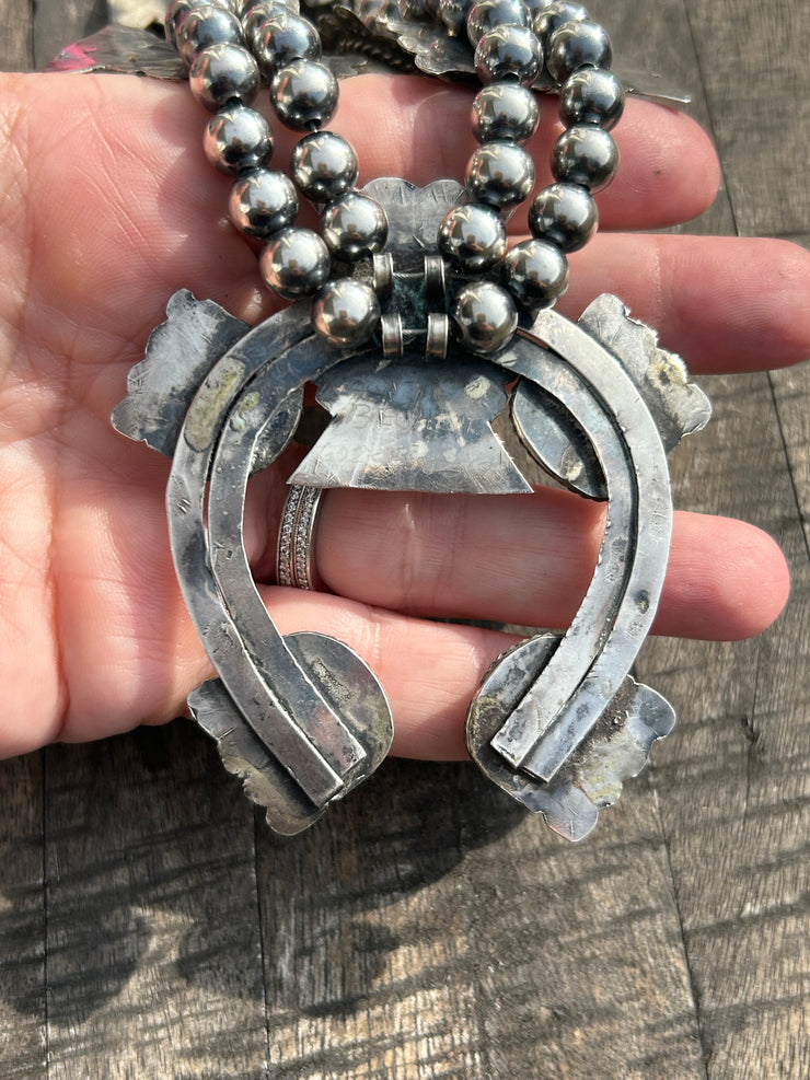 Mother of Pearl Squash Blossom