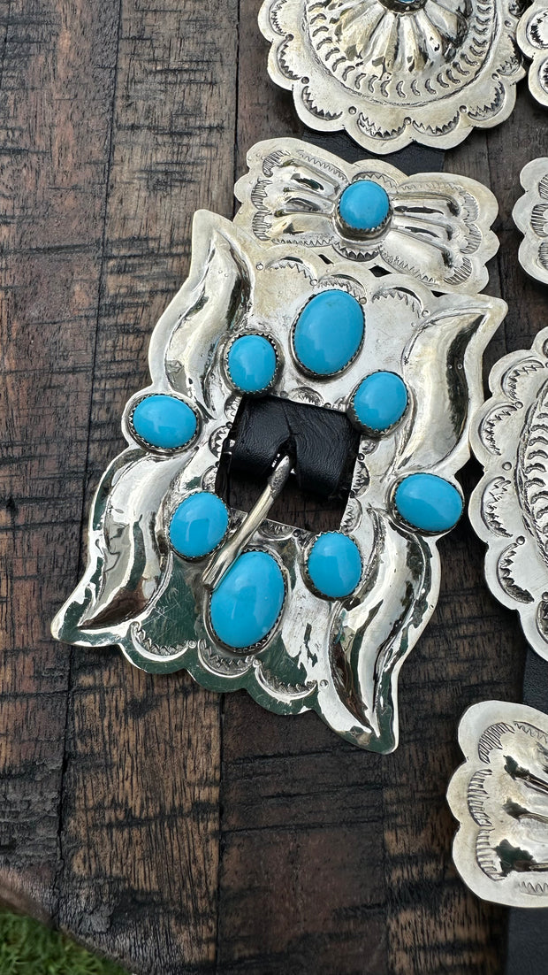 Sleeping Beauty Concho Belt