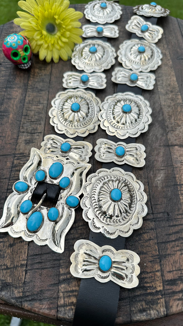 Sleeping Beauty Concho Belt