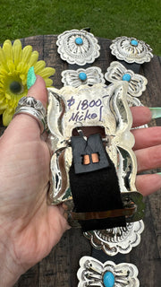 Sleeping Beauty Concho Belt