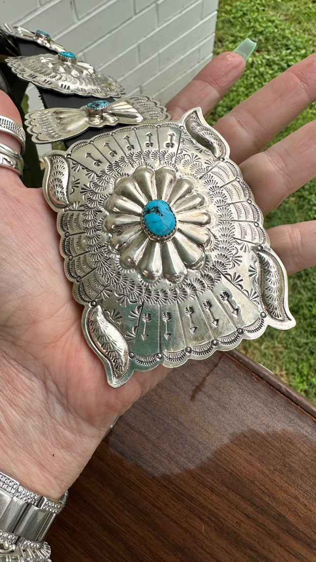 Sleeping Beauty Concho Belt