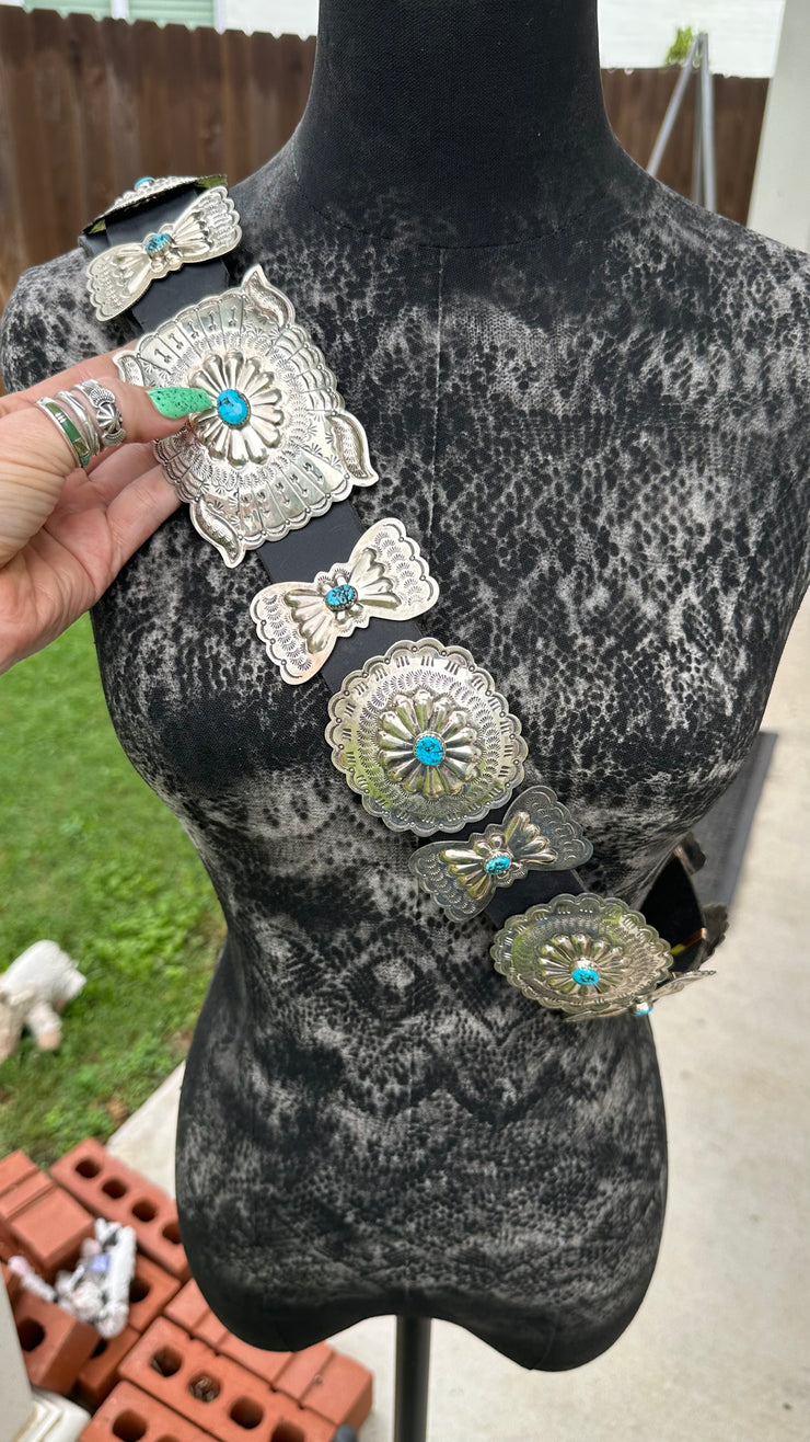 Sleeping Beauty Concho Belt