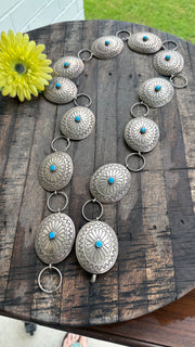 Sleeping Beauty Concho Belt