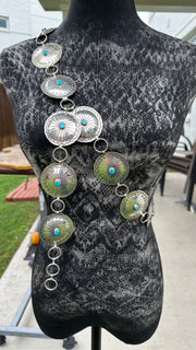 Sleeping Beauty Concho Belt