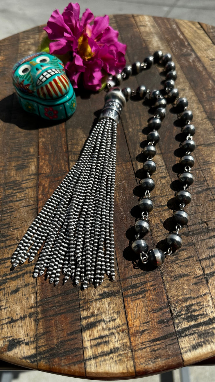 The Pearl Tassel Necklace