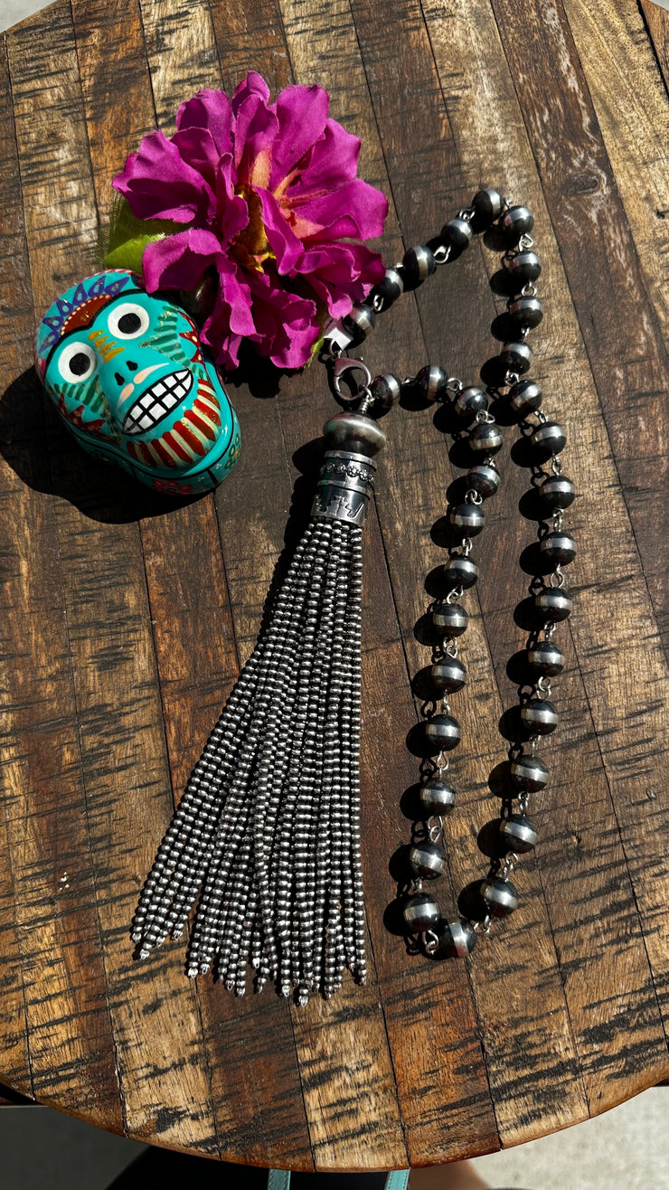 The Pearl Tassel Necklace