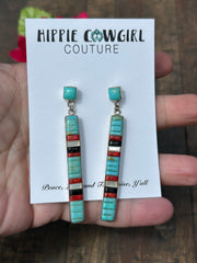 Multi-Color Dangle Earrings