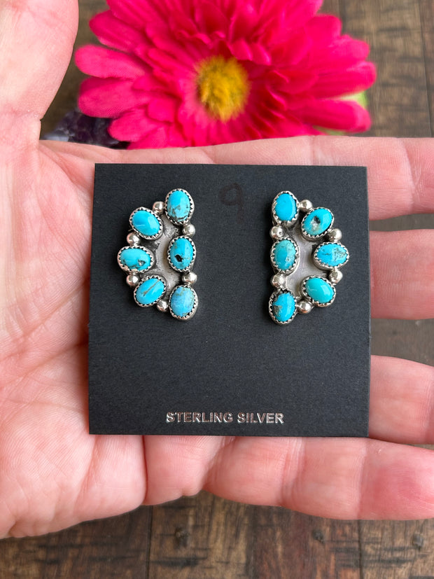 Kingman Half Cluster Earrings #9