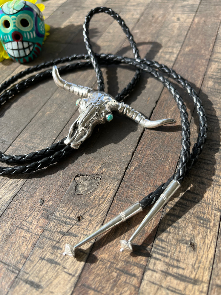 Cow Skull Bolo