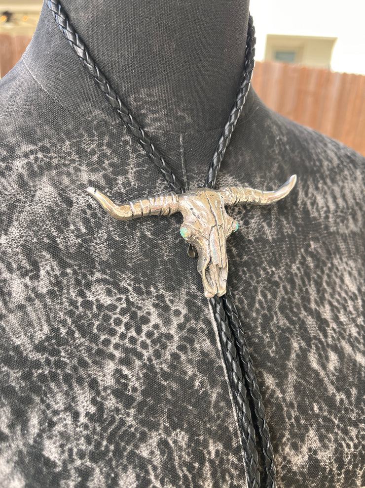 Cow Skull Bolo