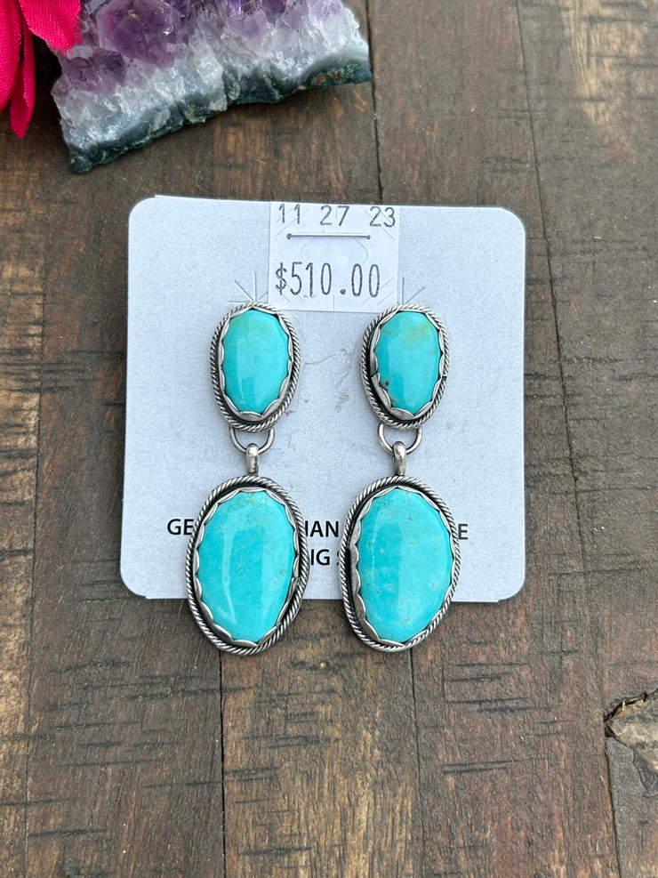 2 Stone Carico Lake Turquoise