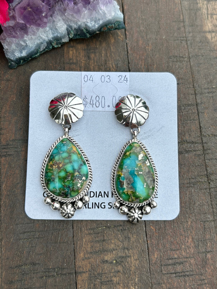 Sonoran Turquoise Dangles #1