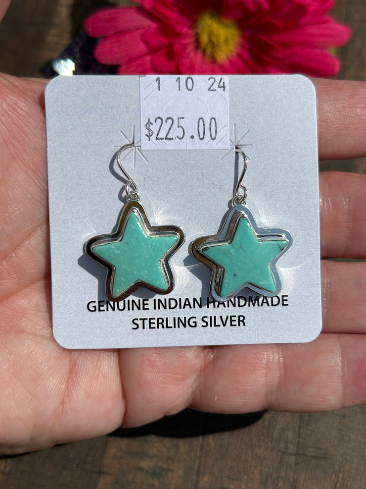 Kingman Star Dangle Earrings