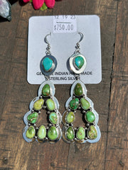 Sonoran Turquoise Dangle Earrings