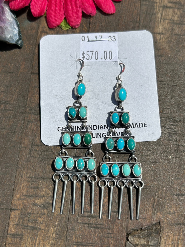 Carico Lake Dangle Earrings- B