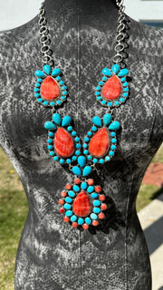 Sleeping Beauty and Red Spiny Necklace