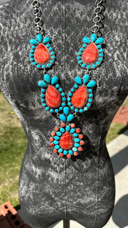 Sleeping Beauty and Red Spiny Necklace