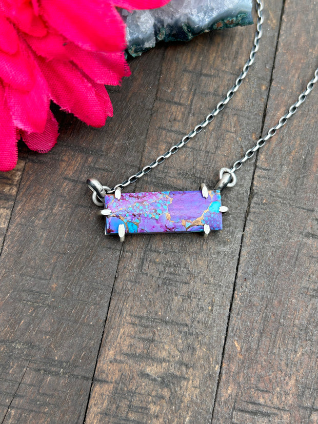 Purple Mojave Kingman Turquoise Waterproof Bar #4