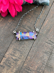 Purple Mojave Kingman Turquoise Waterproof Bar #8