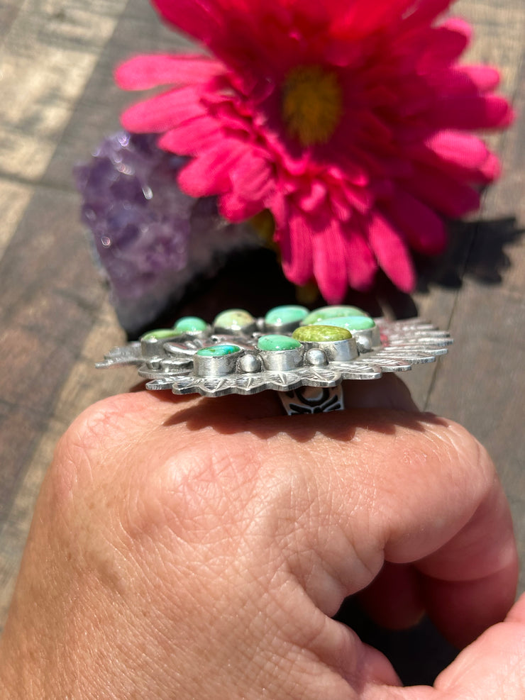 Adjustable Sonoran Warrior Ring #1