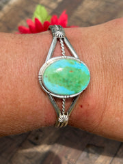 Single Stone Sonoran Cuff