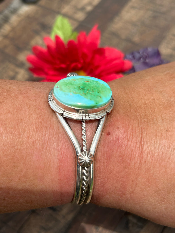 Single Stone Sonoran Cuff