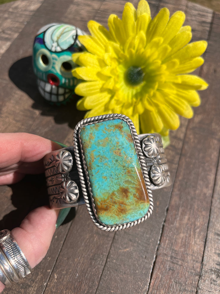 Single Stone Kingman Cuff