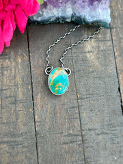 Kingman Single Stone Necklace #18