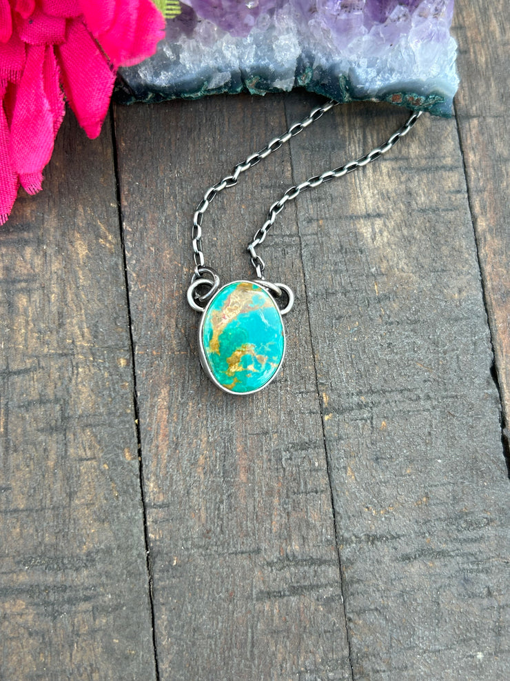 Kingman Single Stone Necklace #18