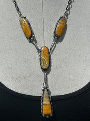 Bumblebee Jasper Lariat Set- B