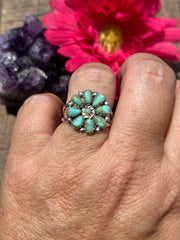 Kingman Cluster Ring Sz 7