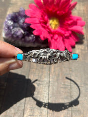 Turquoise Pony Cuff