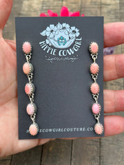 "Cotton Candy" 5 Stone Dangles