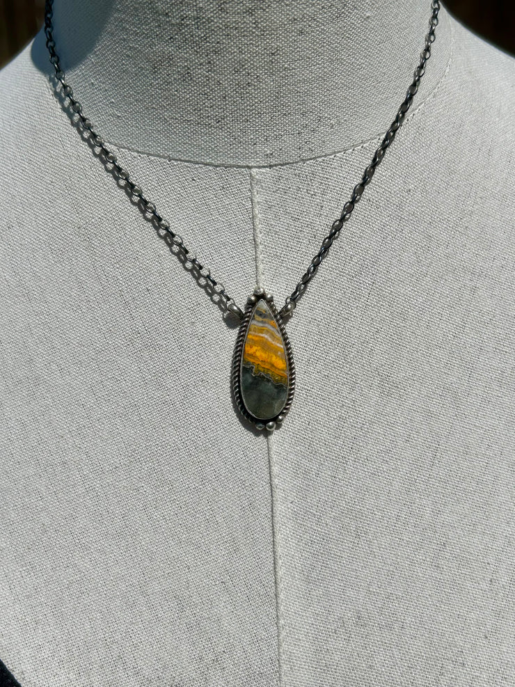 Bumblebee Jasper Necklace #4