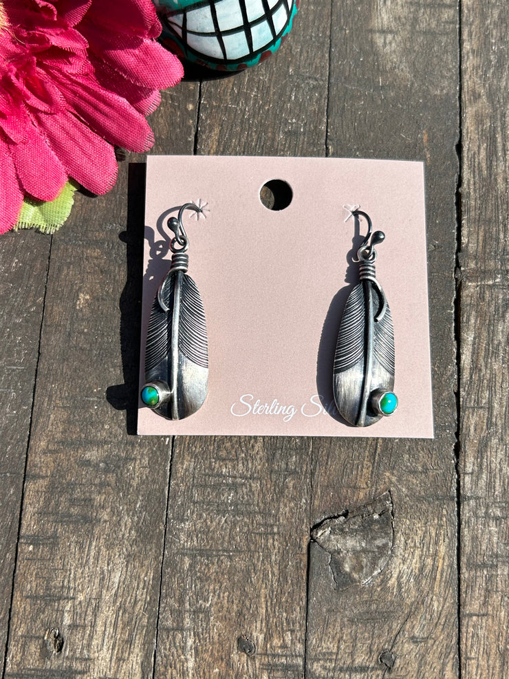 Sonoran Feather Dangle Earrings