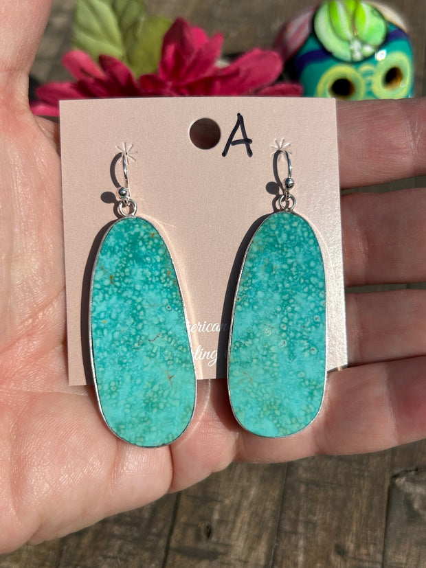 Kingman Slab Earrings- A