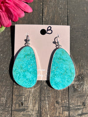 Kingman Slab Earrings- B