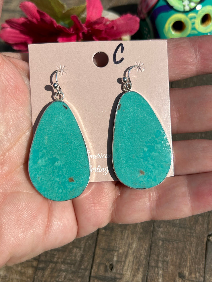 Kingman Slab Earrings- C