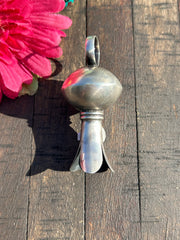 Sterling Squash Blossom Pendant