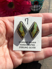 Blackjack Stud Earrings