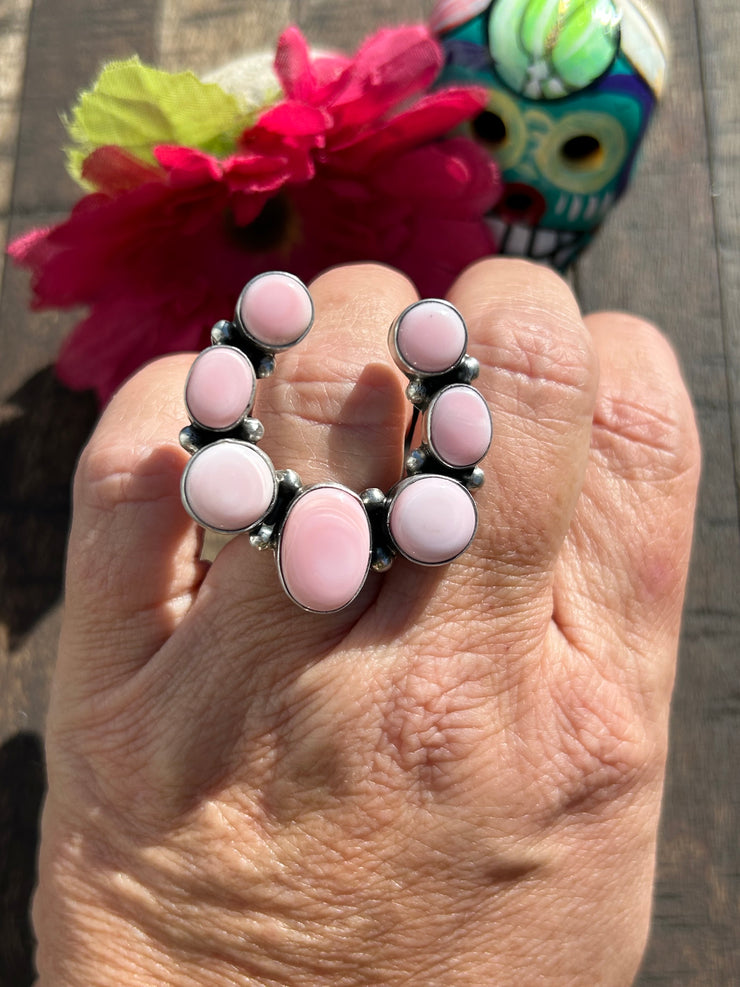 Adjustable "Cotton Candy" Naja Ring #1