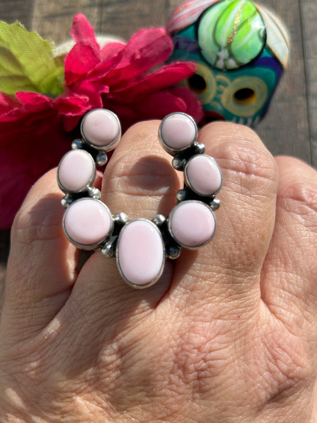 Adjustable "Cotton Candy" Naja Ring #2